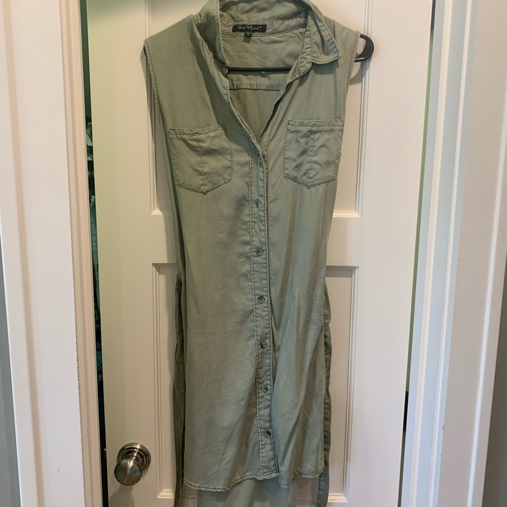 Army green dress
